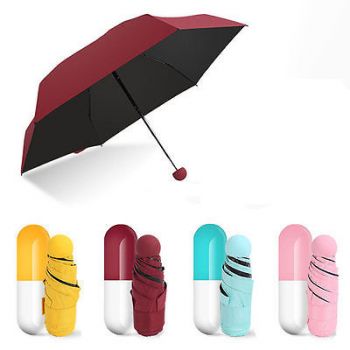 Карманный зонт в футляре Капсула оптом